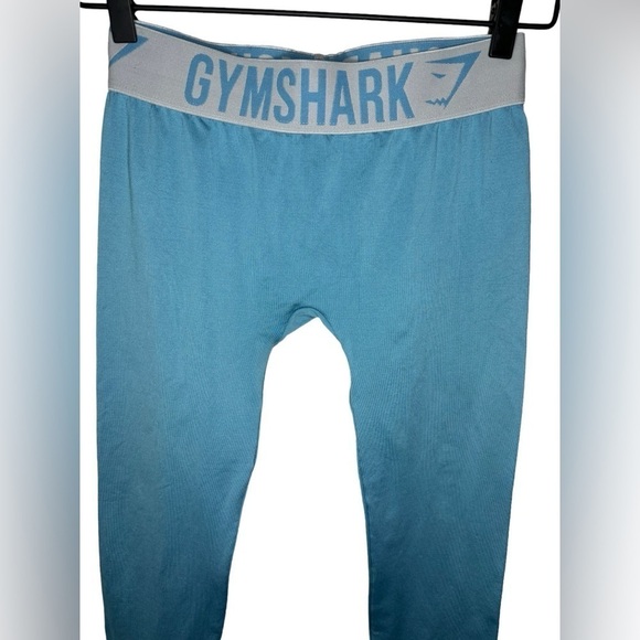 Gymshark Flex Fit Seamless Leggings Size XS Teal - Picture 4 of 9